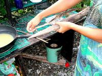 Preparing Flower